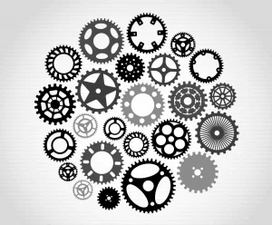 Conjunto de engrenagens