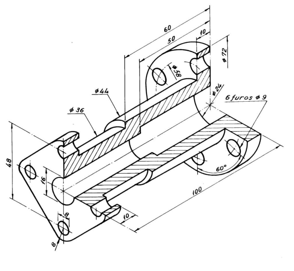 planta de projeto engenharia